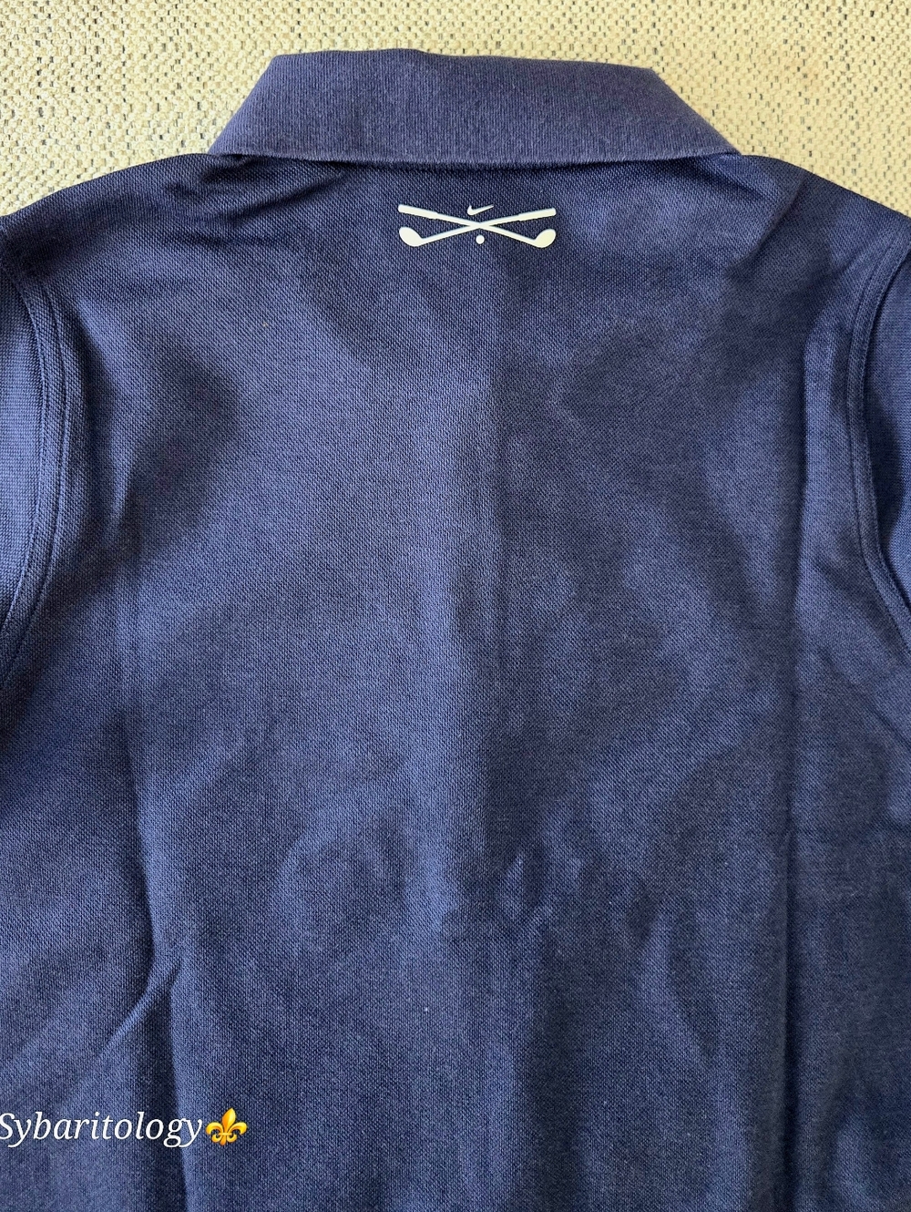 NWT NIKE Navy Golf Polo Dress with Pleated Hem Size:S